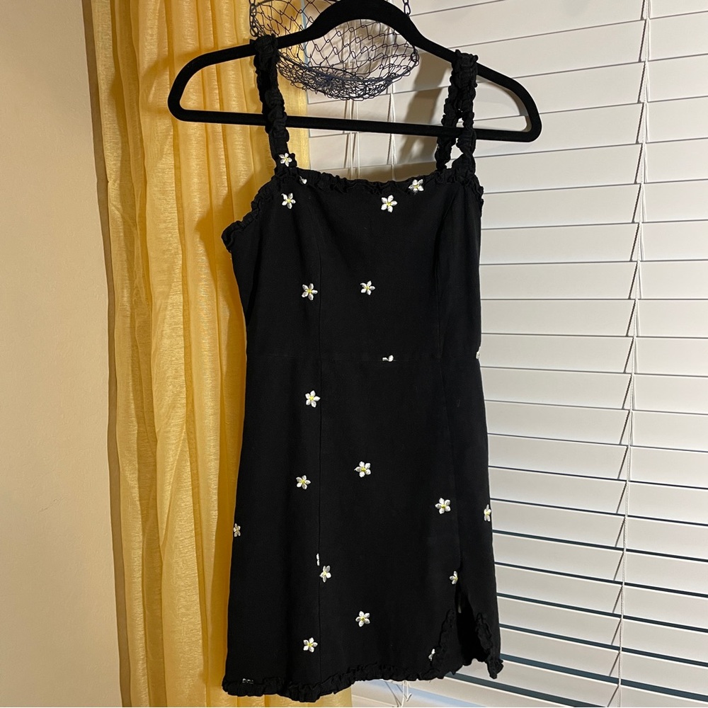 Black Floral Dress
